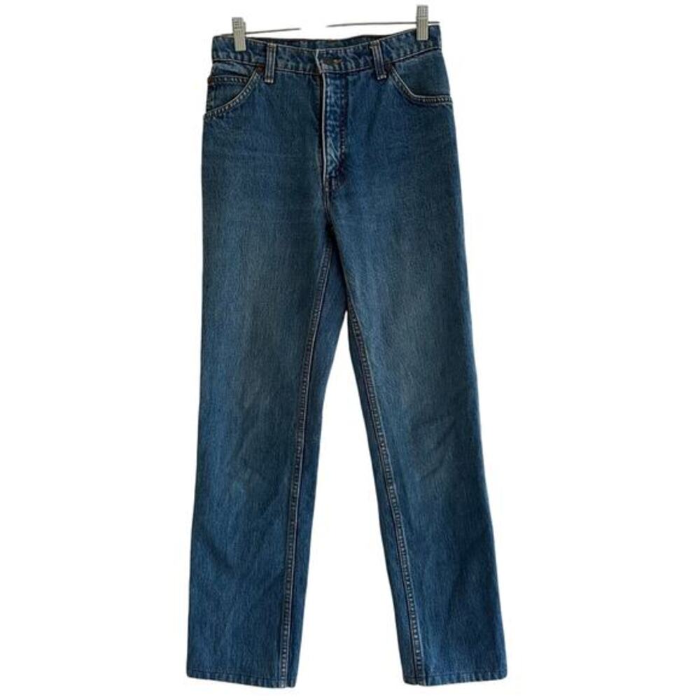 VTG 90s Levi's Jeans Womens‎ 31X34 Orange Tab Straight Leg 100% Cotton Slim Fit